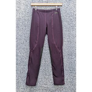 Kerrits Fleece Lined Riding Pants Girls Youth XL Breeches Equestrian Purple